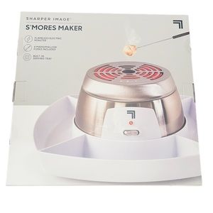 SHARPER IMAGE Electric S'mores Maker Set NEW Kitchen Dessert Gift Tabletop